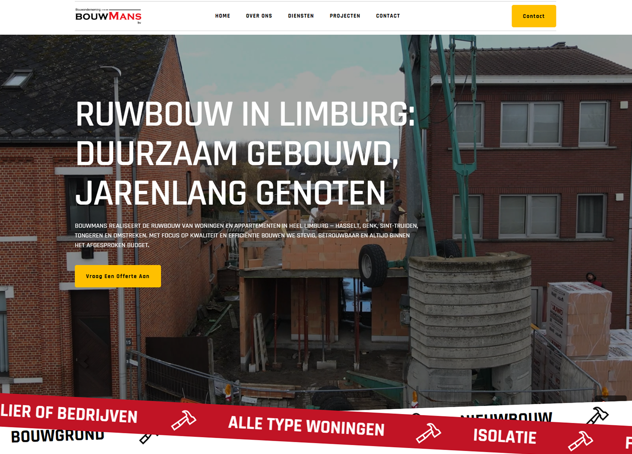 Bouwmans Web + Webapp