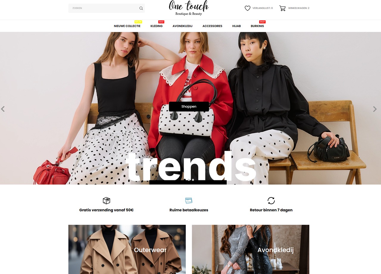 Onetouchboutique Webshop