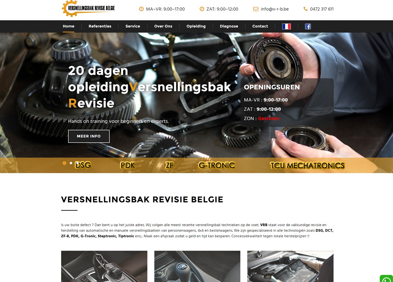 Versnellingsbak Revisie Belgie